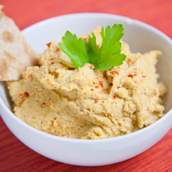 Smoked Paprika & Caper Hummus