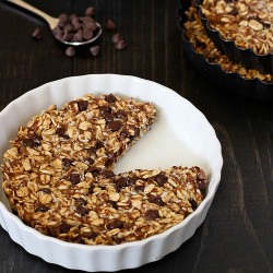 Chocolate Oatmeal Tartlets