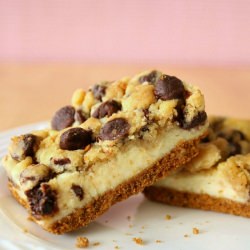 Cookie Dough Cheesecake Bars