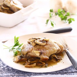 Chicken in Mushroom Sauce
