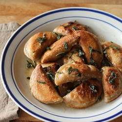Cheddar Perogies