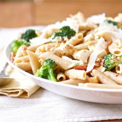 Penne, Chicken, Broccoli, Sundried