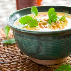 Sweet Potato & Peanut Soup