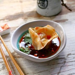 Sichuan Red Oil Wontons
