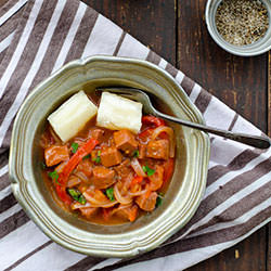 Salami Guisado