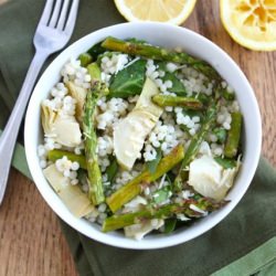 Israeli Couscous Spring Salad
