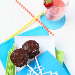 Sacher Cake Pops