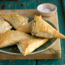 Mushroom Phyllo Pies
