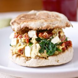 Greek Egg Sandwich