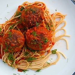 Sicilian Tuna Meatballs