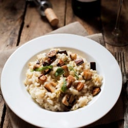 Lemon and Aubergine Risotto