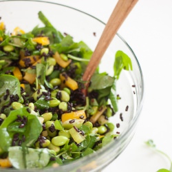 Watercress and Wild Rice Salad