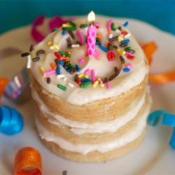 Mini Tin-can Birthday Cake