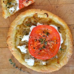 Onion & Goat Cheese Tart