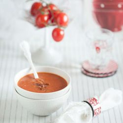 Tomato Soup With Mint