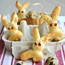 Sesame Rabbits for Easter