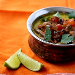 Lentils in Coconut Milk