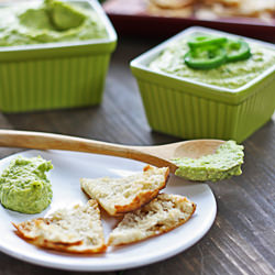 Cilantro-Jalapeno Hummus