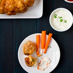 Buffalo Chicken Monkey Bread