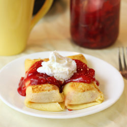 Cherry Blintzes