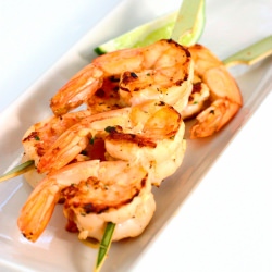 Grilled Shrimp w/ Charmoula
