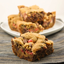Cream Cheese Twixie Blondies