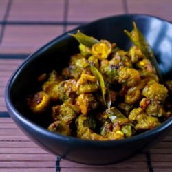 Mini Bitter Gourds Stir Fry