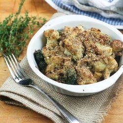 Cauliflower and Broccoli Casserole