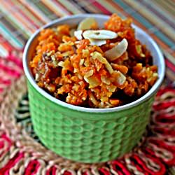 Coconut Carrot Halwa