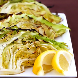 Roasted Cabbage Wedges