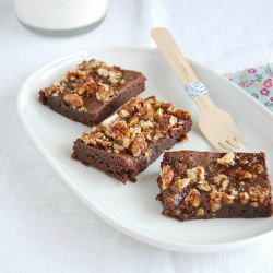 Pecan Praliné Brownies