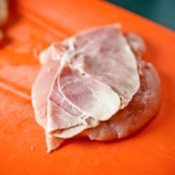 Ham-Stuffed Chicken Breasts