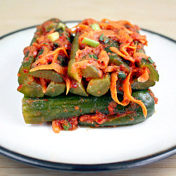 Oi Sobagi (Stuffed Cucumber Kimchi)