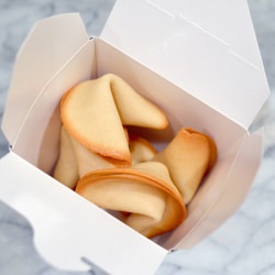Homemade Fortune Cookies