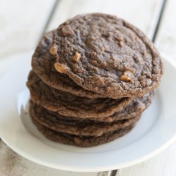 Chocolate Toffee Cookies