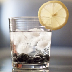 Healthy Blueberry Mojito