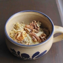 Thyme Mushroom Quinoa Saute