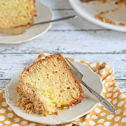 Meyer Lemon Coffee Cake