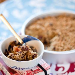 Sour Cherry Crumble