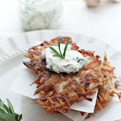 Ginger Potato Pancakes