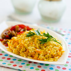 Carrot & Onion Pilaf