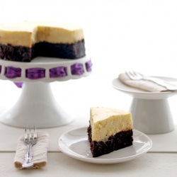 Cappuchino Brownie Cheesecake