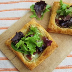 Potato, Onion & Feta Tart