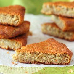 Banana Oat Cashew Quick Bread Bar
