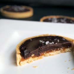 Salted Caramel Chocolate Tart