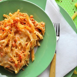 Pasta with Chicken and Tomato