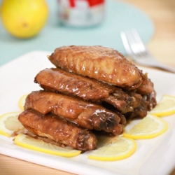 Cola Glazed Wings