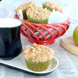 Biscoff Apple Muffins