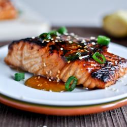 Toasted Sesame Ginger Salmon