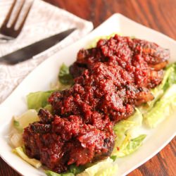 Barbecue Ribs with Homemade Sauce